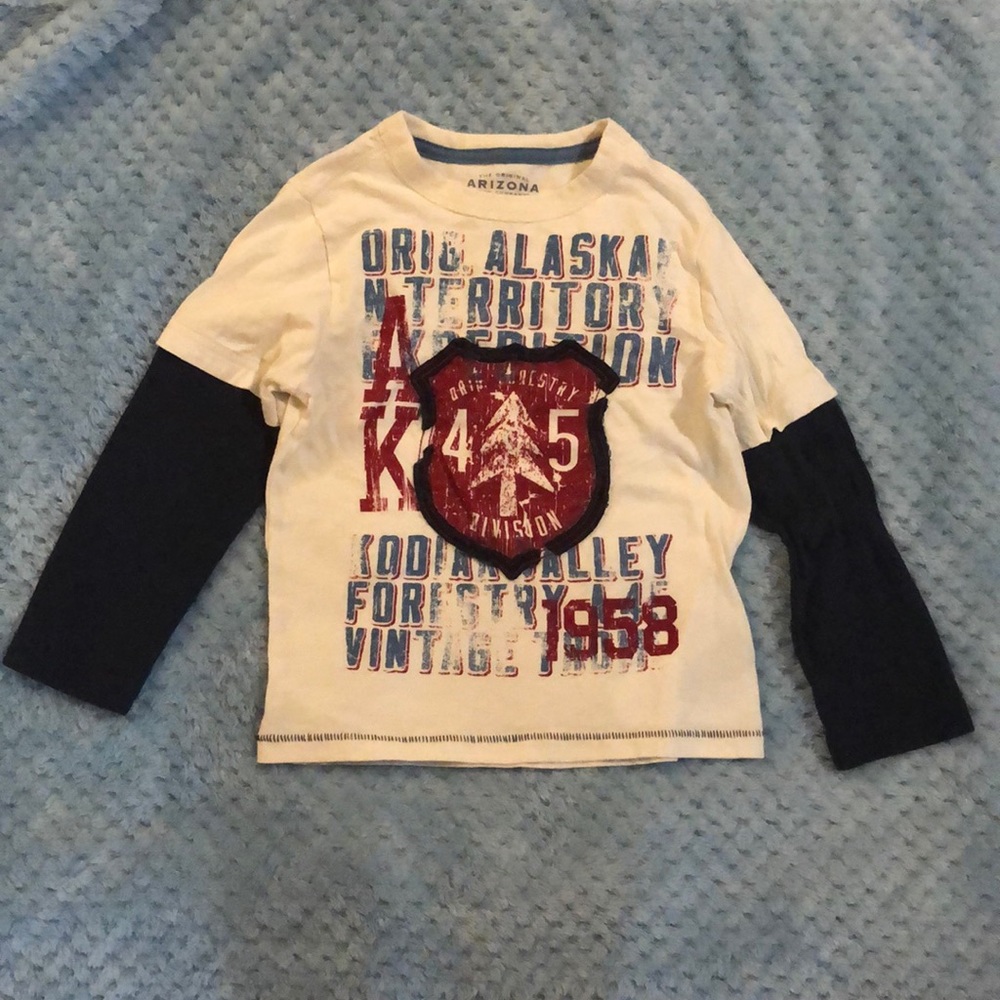 Arizona Boys Long sleeve shirt, size medium